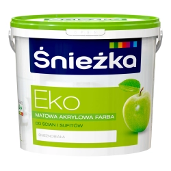Farba Śnieżka Eko hipoalergiczna Biały 5 l