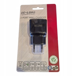 Ładowarka sieciowa RE-LOAD 3007311 USB uniwersalna 12 mA 12 V Ładowarka sieciowa RE-LOAD 3007311 USB uniwersalna 12 mA 12 V