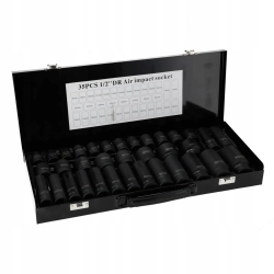 SCHMITH NASADKI UDAROWE 6-KĄTNE KRÓTKIE 1/2" 8-32mm 35SZT