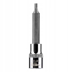 KOŃCÓWKA TORX NA NASADCE 1/2'', T27 X 100 MM KOŃCÓWKA TORX NA NASADCE 1/2'', T27 X 100 MM