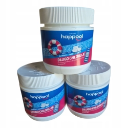 HAPPOOL CHLOR TABLETKI 20G TRIOCHLOR 1,2 KG (3x0,4KG)