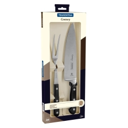 Tramontina Century zestaw nóż do mięsa 20 cm i widelec Tramontina Century zestaw nóż do mięsa 20 cm i widelec