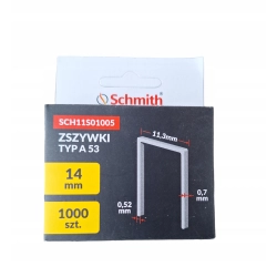 SCHMITH ZSZYWKI 14MM 1000 SZT DO TAKERA TYP A / 53