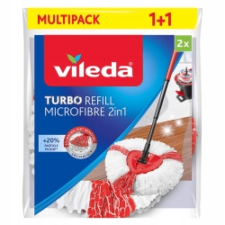 Wkład do mopa obrotowy Vileda Easy Wring & Clean Turbo 2w1 14 cm Wkład do mopa obrotowy Vileda Easy Wring & Clean Turbo 2w1 14 cm