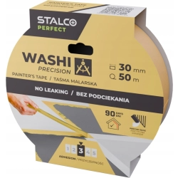 STALCO TAŚMA MALARSKA WASHI PRECYZYJNA 30 x 50 m STALCO TAŚMA MALARSKA WASHI PRECYZYJNA 30 x 50 m