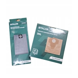 STALCO WORKI DO ODKURZACZA VCS30AC S-97182 PAPIEROWE 5 SZT + 1 SZT WOREK WŁ — zestaw 2 produktów