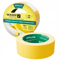 STALCO TAŚMA MALARSKA WASHI 48 x 25 m STALCO TAŚMA MALARSKA WASHI 48 x 25 m