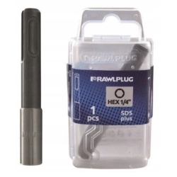 Adapter do bitów SDS Plus 78mm 1/4'' RAWLPLUG Adapter do bitów SDS Plus 78mm 1/4'' RAWLPLUG
