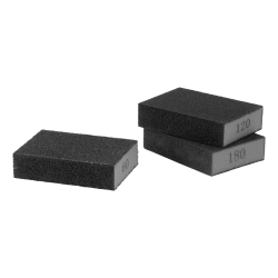 Meec Tools Gąbka szlifierska 3 el. 100x70x25 [020408]