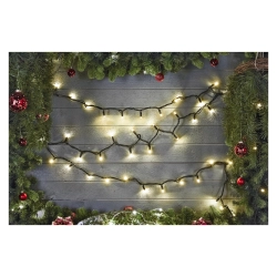 EKVIP Łańcuch świetlny LED 230 V 10,2 m IP44 [022432]