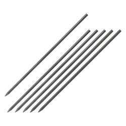 Meec Tools Sztyfty zapasowe do ołówka stolarskiego 12 szt. [013598]