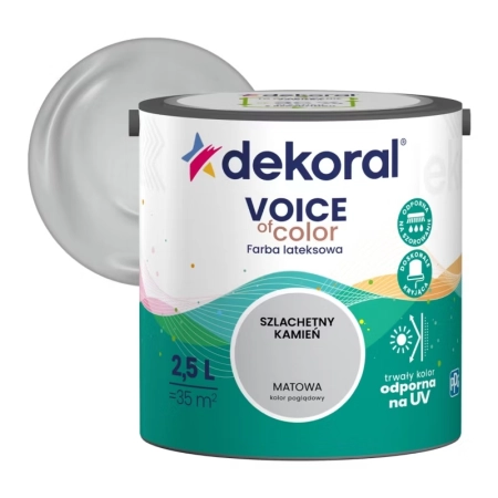 Farba kolorowa Dekoral Voice of Color szlachetny kamień 2,5 l