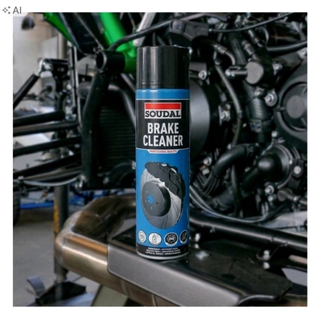 Zmywacz do hamulców i tarcz Soudal BRAKE CLEANER 600ml skuteczny i wydajny