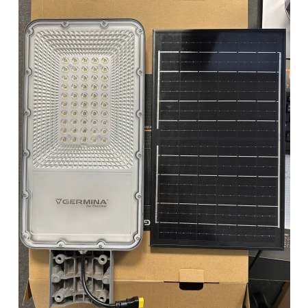 Lampa uliczna GERMINA 100 W 1000 lm zasilanie solarne