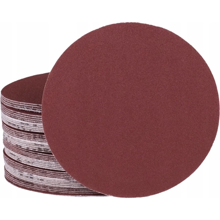 SCHMITH PAPIER ŚCIERNY KRĄŻKI NA RZEP 125mm P120 ZESTAW 50szt