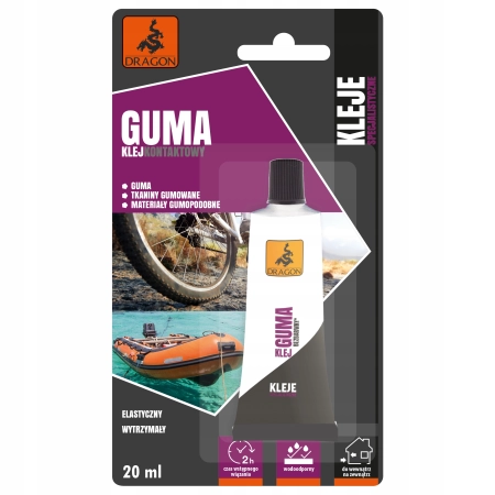 DRAGON KLEJ KONTAKTOWY GUMA 20ML