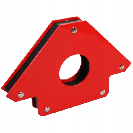 DEDRA TRÓJKĄT MAGNETYCZNY SPAWALNICZY KĄTOWNIK DES064 MAŁY 75x12mm