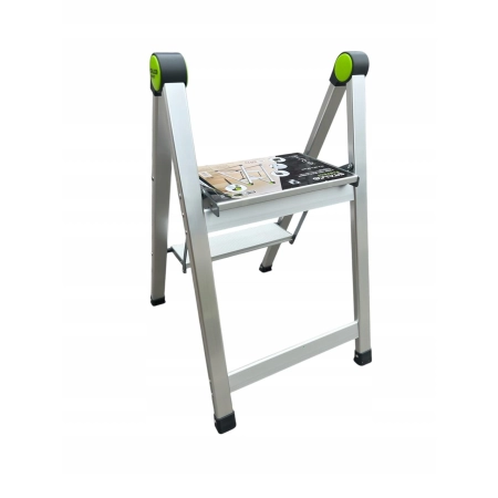 DRABINA DRABINKA DOMOWA SKŁADANA MINI SLIM 2 STOPNIE 150 KG STALCO