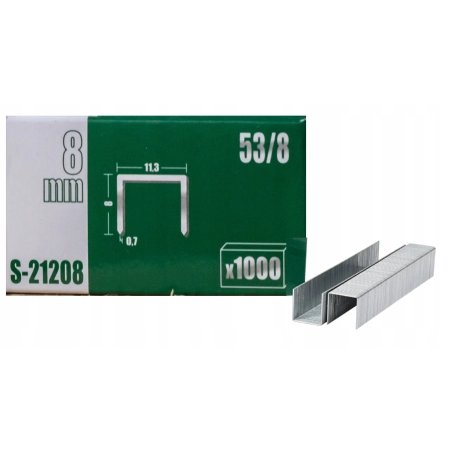 ZSZYWKI TYP 53 (530/A) 8mm 1000 szt. STALCO