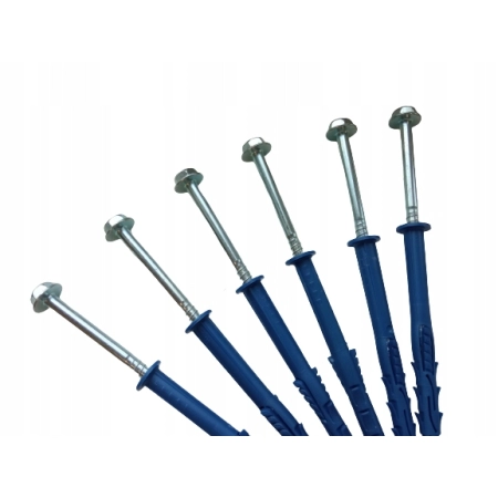 RAWLPLUG KOŁEK RAMOWY FUS 10X140MM TORX 25 szt.