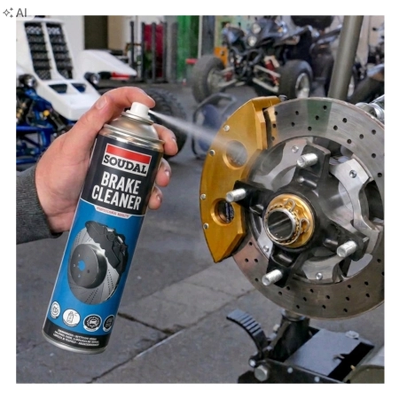 Zmywacz do hamulców i tarcz Soudal BRAKE CLEANER 600ml skuteczny i wydajny