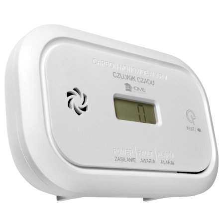 CERTYFIKOWANY CZUJNIK CZADU EL HOME CD-17A2v2300/B Z WYŚWIETLACZEM
