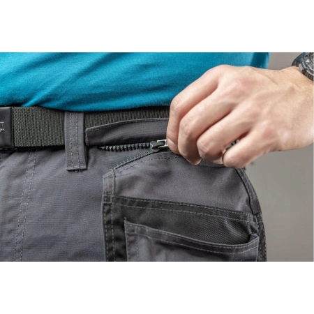 HOGERT SPODENKI KRÓTKIE ROBOCZE Z KIESZENIAMI LEMBERG SZARE R. 2XL 56