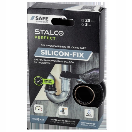 TAŚMA SAMOWULKANIZUJĄCA SILIKONOWA NAPRAWCZA 25MM/3M STALCO S042276669