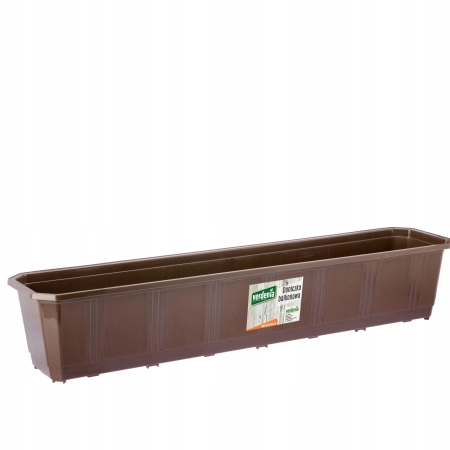 Skrzynka balkonowa 79 x 17 cm tworzywo sztuczne doniczka