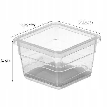 KIS SISTEMO1 ORGANIZER DO SZUFLAD 7,5x7,5x5cm
