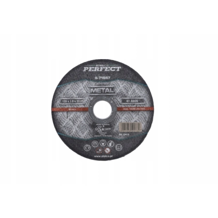 STALCO TARCZA DO CIĘCIA METALU PŁASKA 125 x 1,5mm