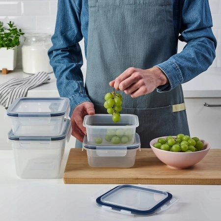 IKEA 365+ Pojemnik na żywność z pokrywką 4 szt