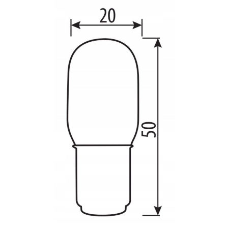 Żarówka do maszyn do szycia GTV ZS-MSBA15-15 15W E5