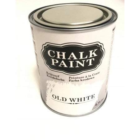 Farba olejno-ftalowa do drewna, do mebli CHALK PAINT 0,75 l mat