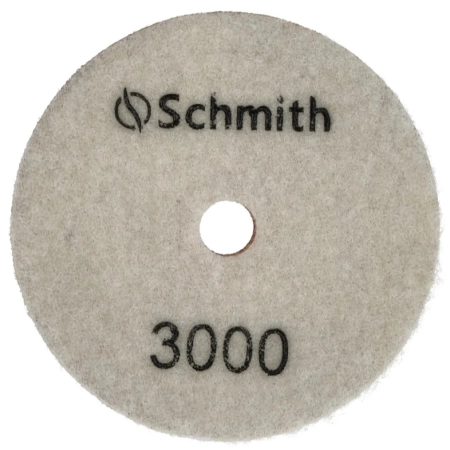 TARCZA DIAMENTOWA POLERSKA DYSK DO SZLIFOWANIA NA MOKRO 100mm #3000 SCHMITH