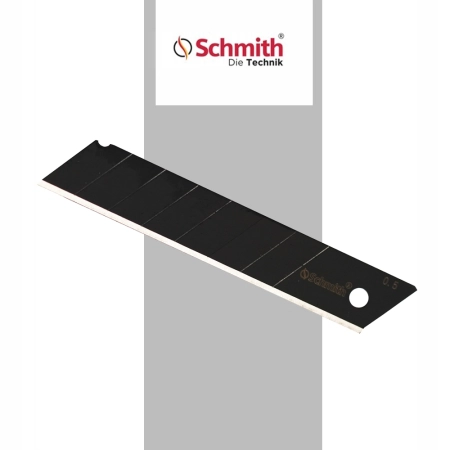 Schmith Ostrza łamane do noża nożyka czarne 18mm 10szt.