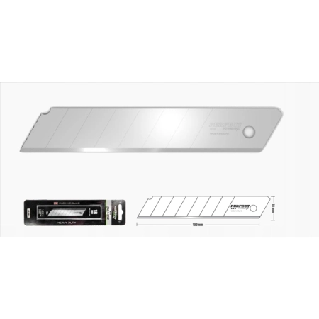 Ostrza łamane do nożyka Stalco S-17618 180 mm 10 sztuk