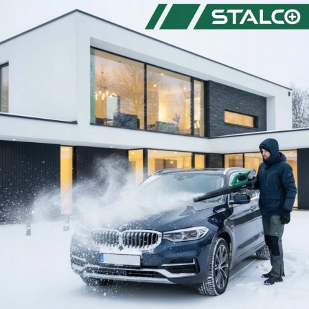 STALCO DMUCHAWA DO LIŚCI AKU BLS20-140 + BATERIA 4AH + ŁADOWARKA — zestaw 3 produktów