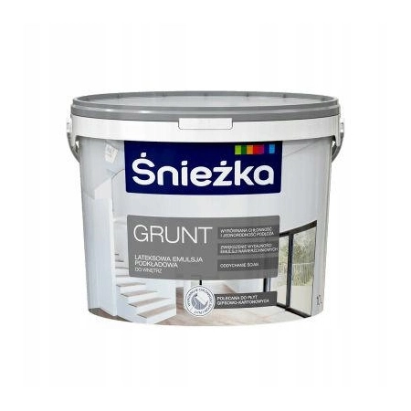 Farba gruntująca Śnieżka 5 l biała