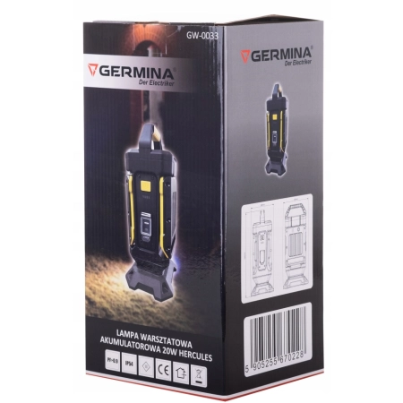 Naświetlacz lampa halogen LED 2x10W GERMINA HERKULES GW-0033