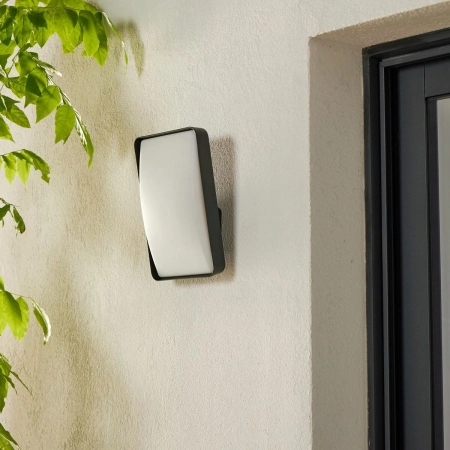 Kinkiet zewnętrzny Algoa szary IP54 LED Inspire