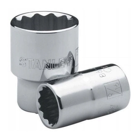 Nasadka 10mm 3/8" 12-kątna krótka cv Stanley