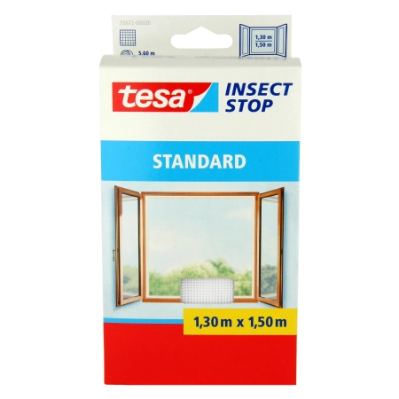 TESA MOSKITIERA OKIENNA BIAŁA STANDARD 1,3m x 1,5m