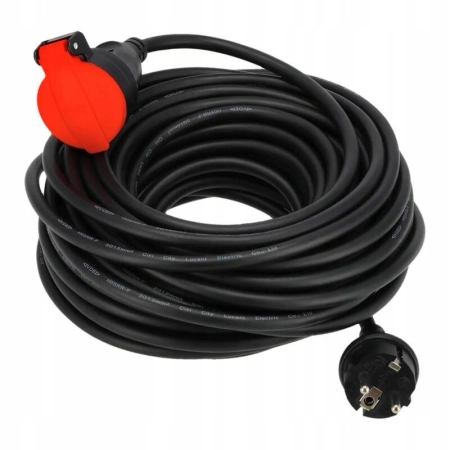 SCHMITH PRZEDŁUŻACZ GUMOWY 3X1,5MM 10M warsztatowy