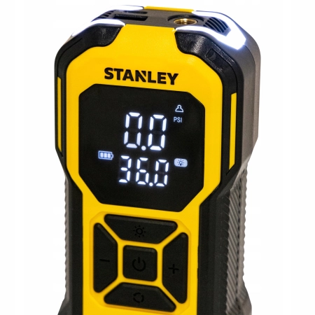 Kompresor akumulatorowy Stanley SXIF0101 10 bar z powerbankiem