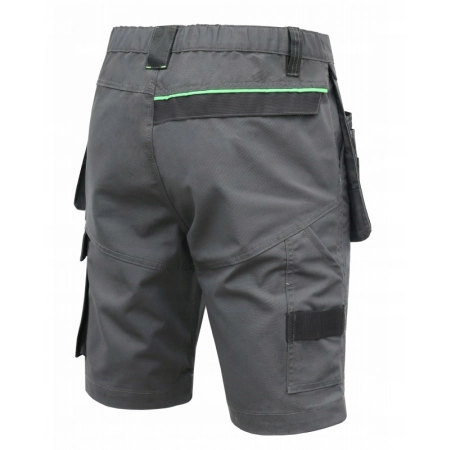 HOGERT SPODENKI KRÓTKIE ROBOCZE Z KIESZENIAMI LEMBERG SZARE R. 2XL 56