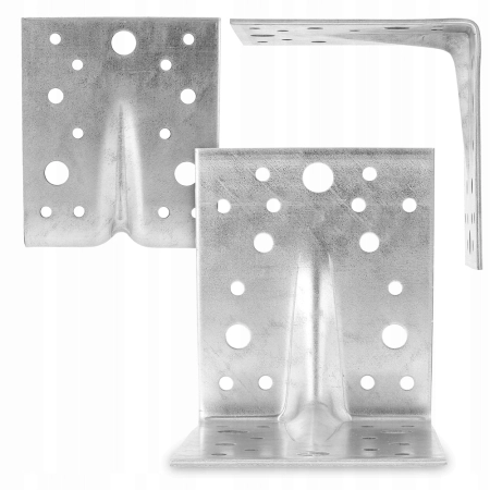 Kątownik ciesielski Wkręt-Met wzmocniony ocynk 105x90 mm 1 szt.