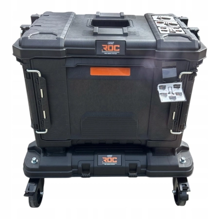 KETER ROC SKRZYNKA PRO GEAR 2.0 1 SZUFLADA RIGID + WÓZEK — zestaw 2 produktów