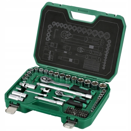 STALCO ZESTAW KLUCZY NASADOWYCH BMC 84 ELEMENTY
