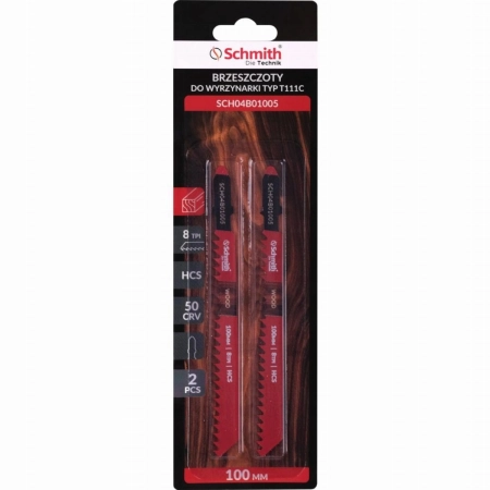 Brzeszczoty do wyrzynarki HCS 50CRV 100mm 8TPI 2sz